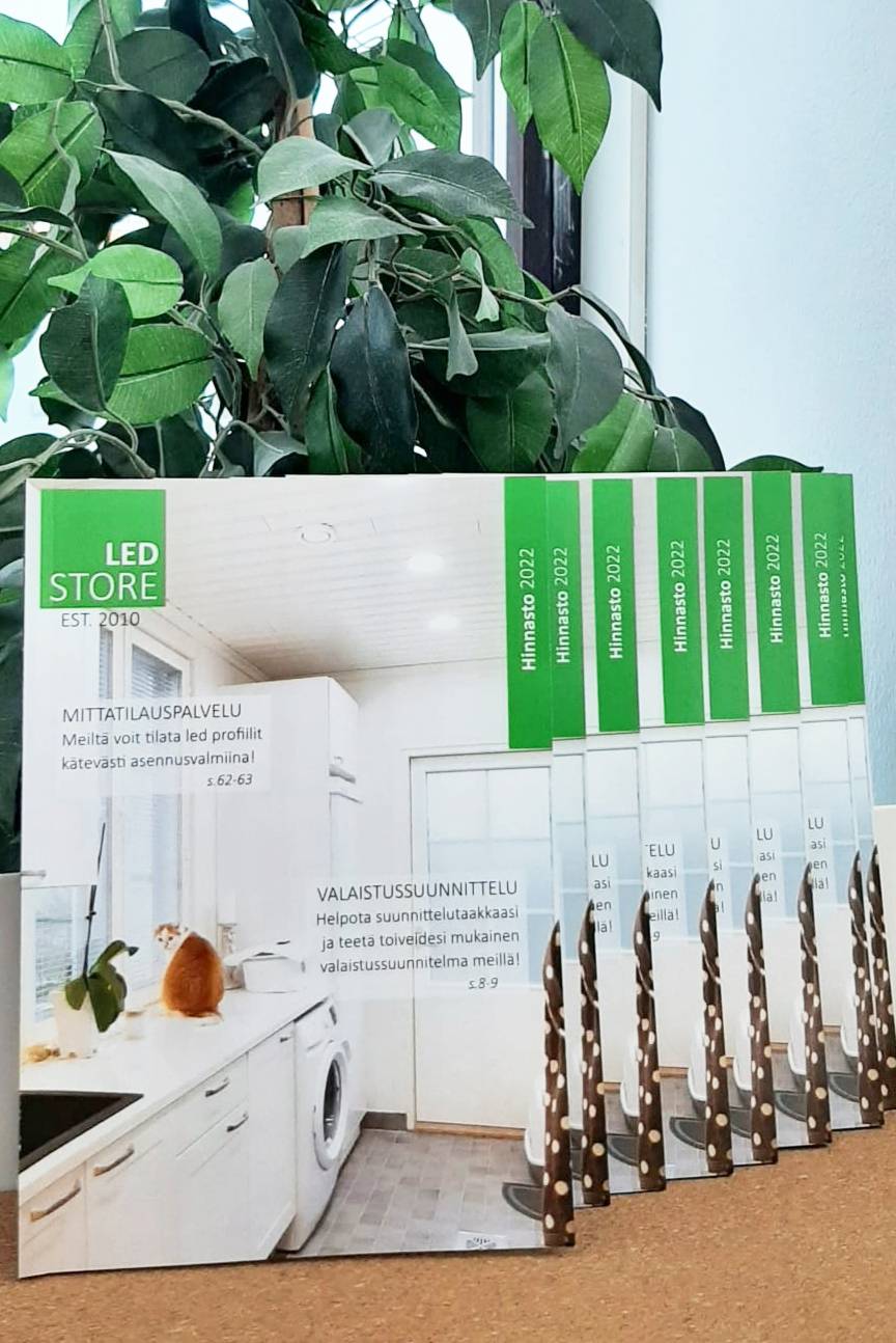 Kuvastot viherkasvin kanssa - LedStore LedStoren kuvasto-hinnasto 2022