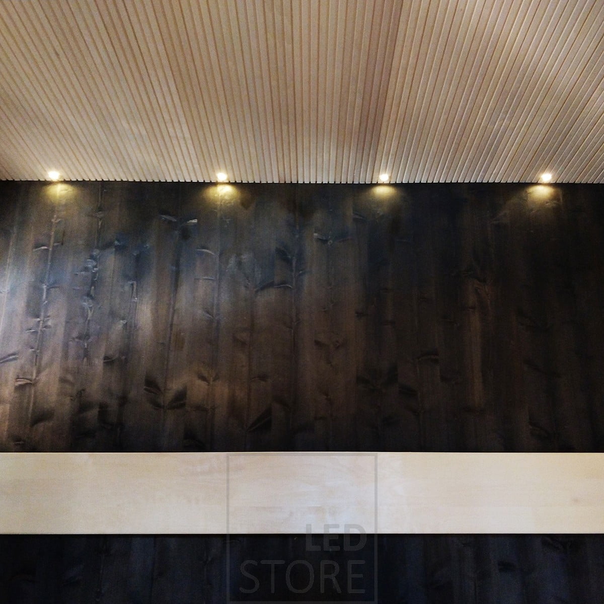 Led spotit saunaan LedStore.fi_7 - LedStore Musta sauna