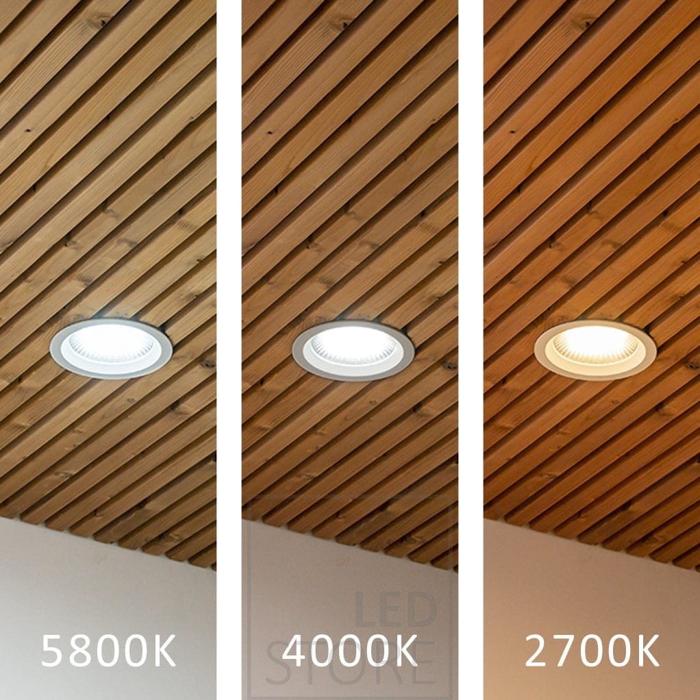 Led valot rimakatossa LedStore.fi_11 - LedStore EYE-syväsäteilijä rimakatossa portaattomassa värilämpötilasäädössä (CCT). Ledstore.fi