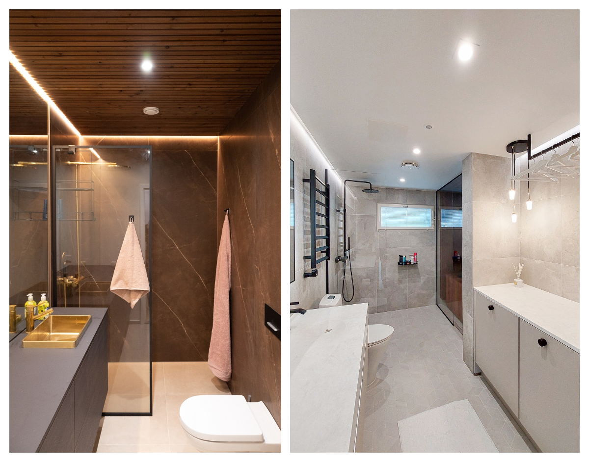 Led-valaisimet kylpyhuoneeseen